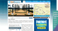 Desktop Screenshot of mapofbangalore.com